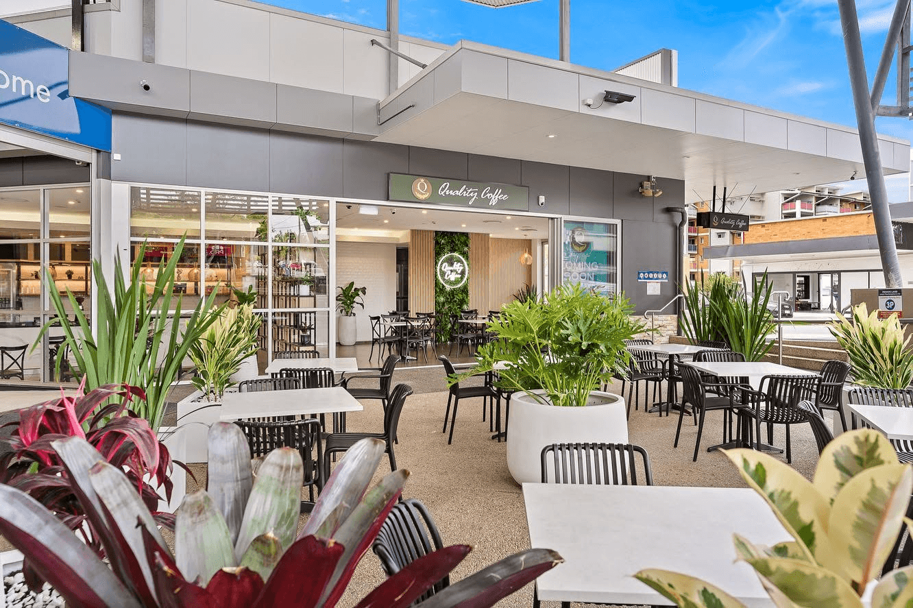 Quality Coffee courtyard, Nundah Village